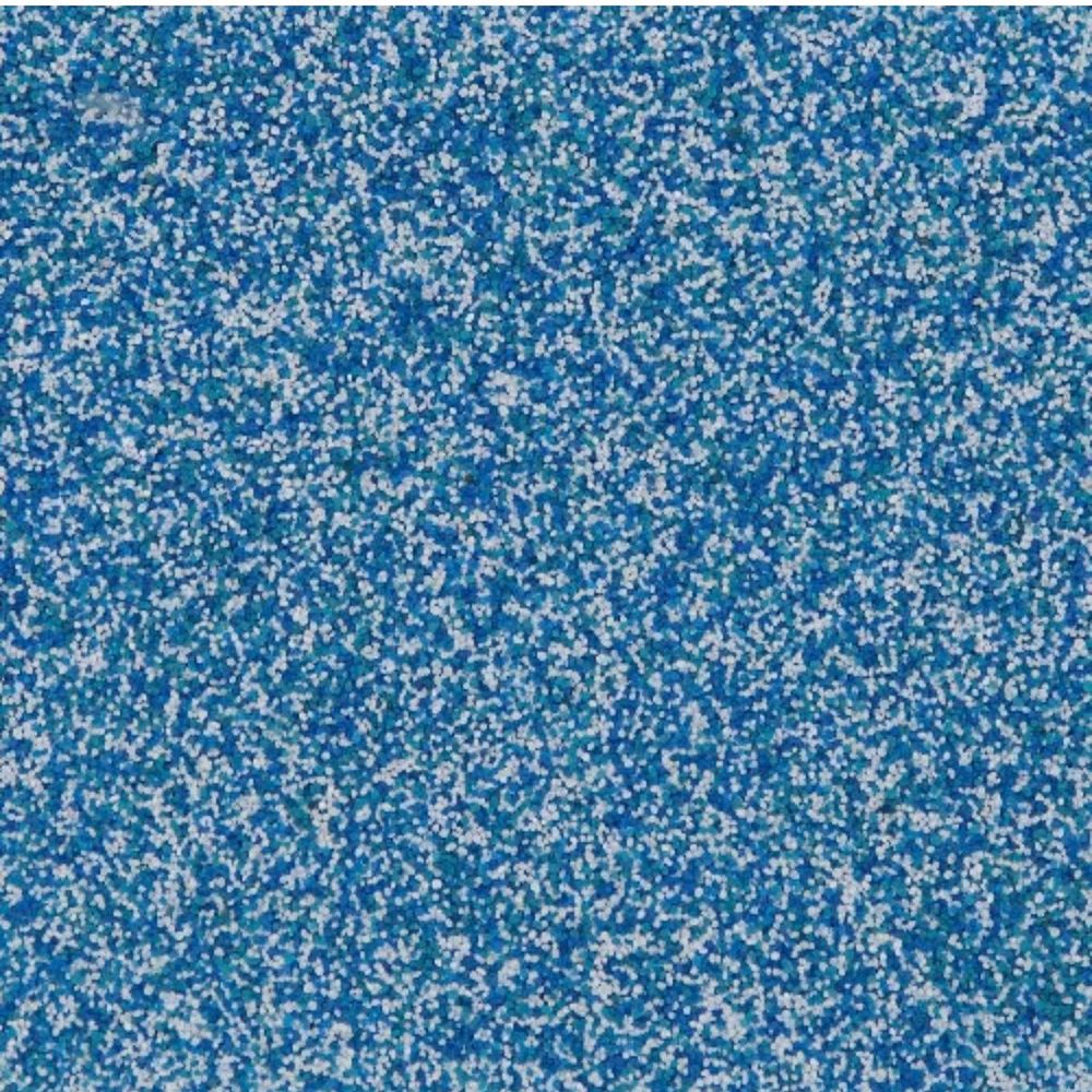Blue and white quartz aggregate blend